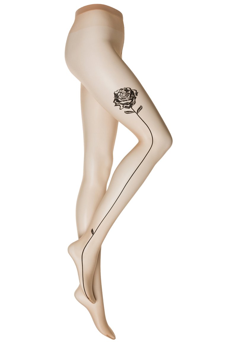 Damen Strumpfhosen | Wolford CRYSTAL ROSES Strumpfhose fairly light black/nude - UT19048 Damen Strumpfhosen | Wolford CRYSTAL ROSES Strumpfhose fairly light black/nude - UT19048