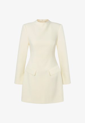 Malina, LEANNA HIGH NECK MINI DRESS - Robe de soirée - pearl