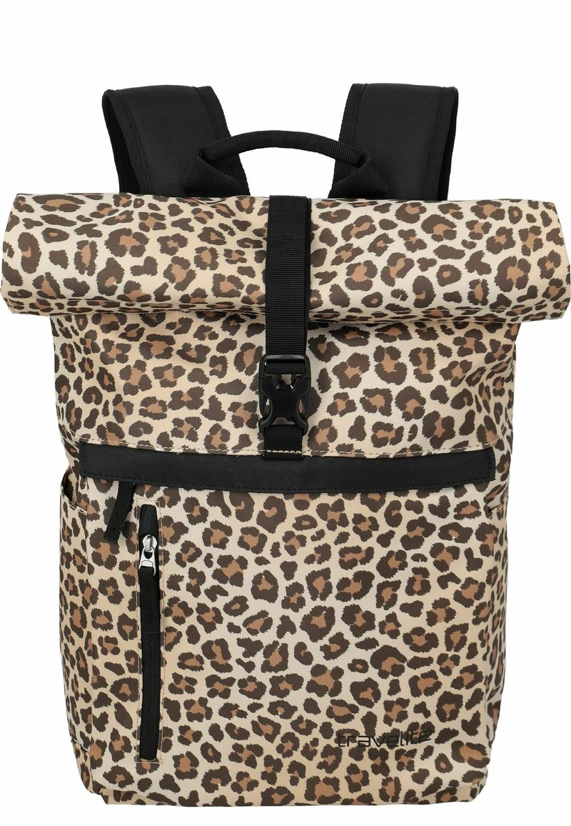 Travelite BASICS 60 CM LAPTOPFACH - Rucksack - leopard/light brown ...