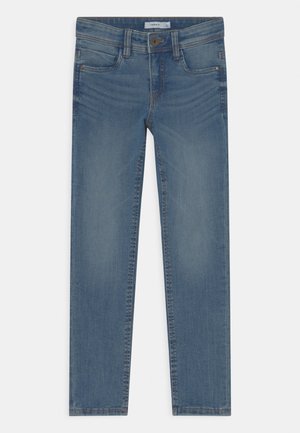 NKMTHEO - Skinny-Farkut - medium blue denim