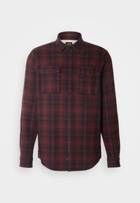 REGULAR FIT CHECK SHIRT - Skjorter - brown