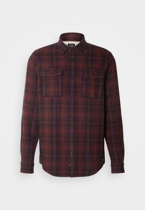 Scotch & Soda REGULAR FIT CHECK SHIRT - Shirt - brown