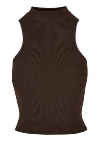 Urban Classics - SHORT TURTLENECK  - Toppi - brown Pienoiskuva 1