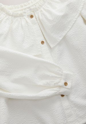 Next REGULAR FIT - RUFFLE COLLAR - Bluse - white