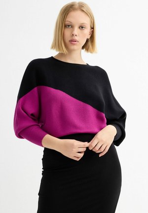 MANGA GLOBO - Jersey de punto - rosa