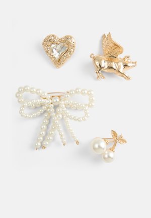 ALDO COCQUETTEPINS 4 PACK - Broche - ice