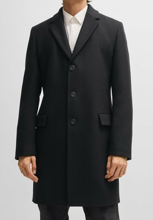 Klassischer Mantel - black