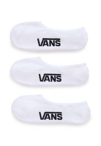 Vans - CLASSIC NO SHOW  3PACK - Ponožky - white Miniatura obrázku 1