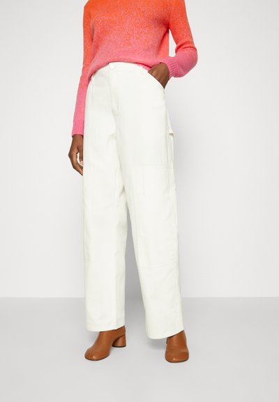 STAUD PAINTER PANT - Pantalon classique - white