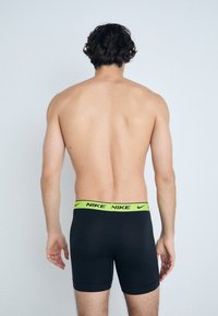 Nike Underwear BRIEF 3 PACK - Ozke boksarice - black/grey heather/dark pony