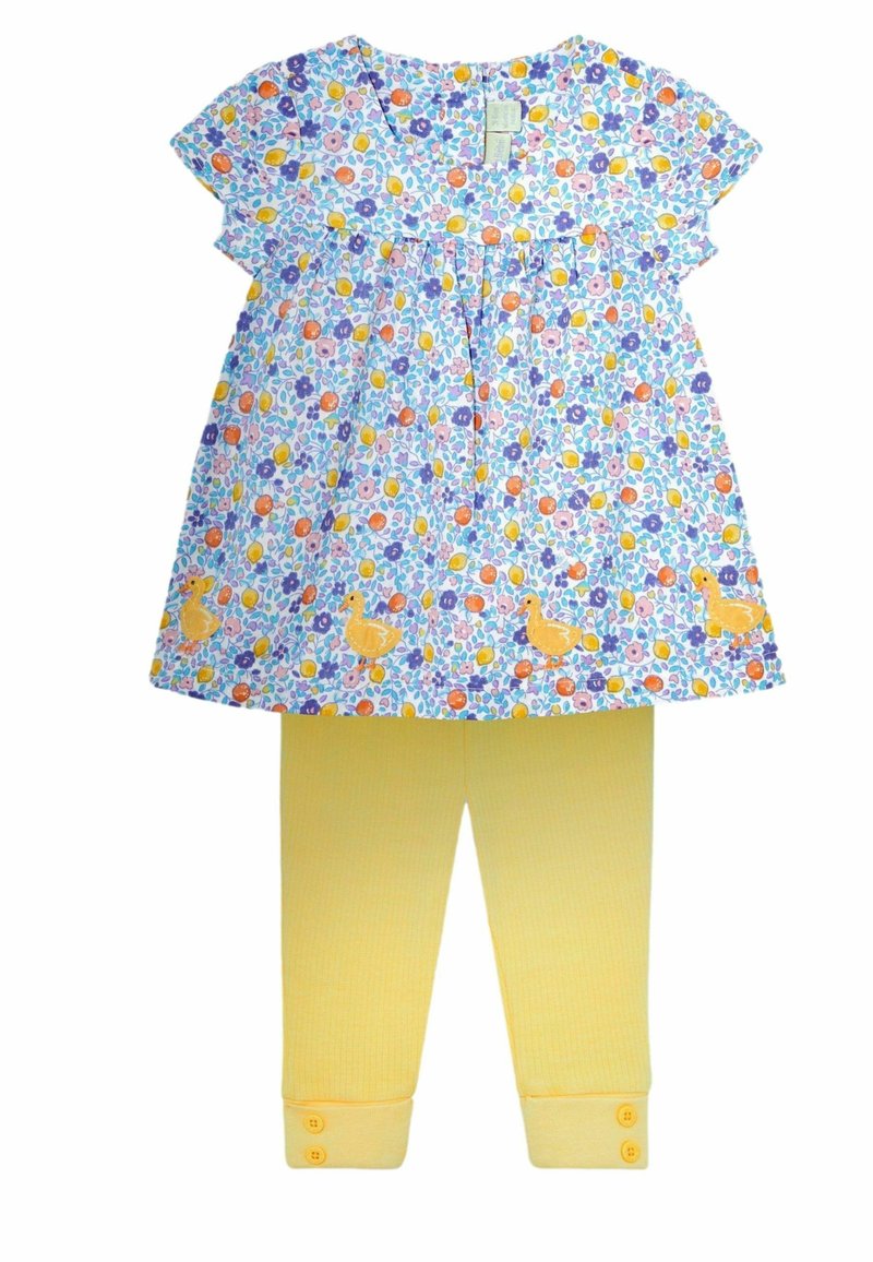 JoJo Maman Bébé 2-PIECE  SET  - REGULAR FIT - Legíny - lilac purple duck