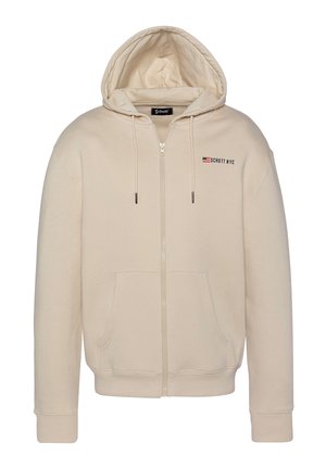 Zip-up sweatshirt - sable