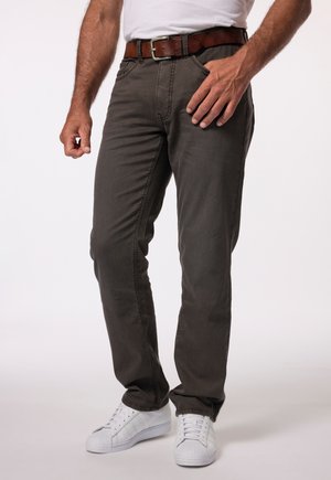 JP1880 FLEXNAMIC REGULAR FIT 5-POCKET BIS GR - Straight leg jeans - cocoa brown