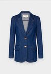 BLAZER JACKET - Denimová bunda - dark blue denim