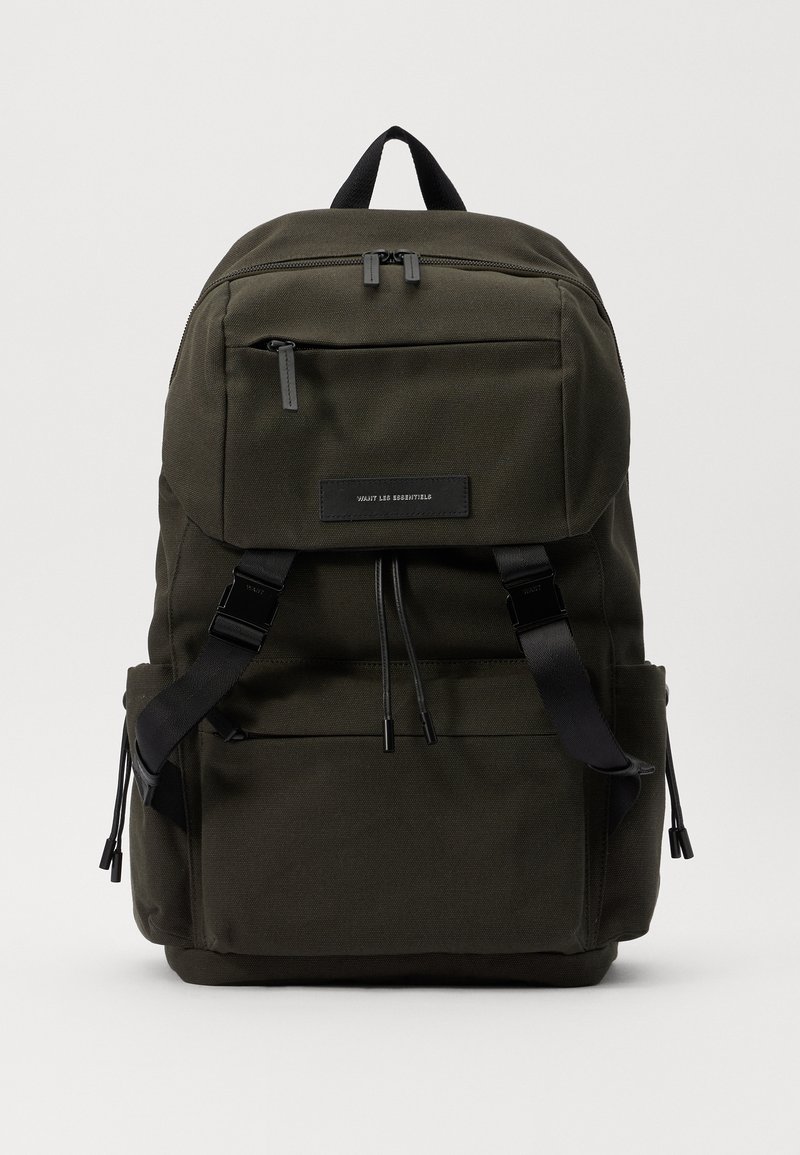WANT Les Essentiels - BISHOP BACKPACK UNISEX - Turistinė kuprinė - green, Padidinti