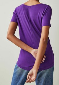Next T-shirt basic - purple