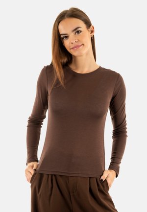 TONI  - Camiseta de manga larga - marron