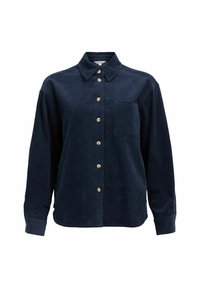 Button-down blouse - sky captain
