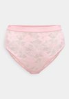 REPEAT LOGO LACE HIGH RISE BRIEFS - Briefs - bonita pink