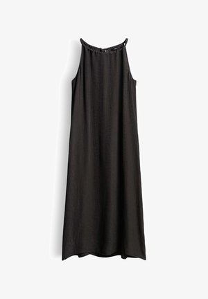 someday., RELAXED JACQUARD FLOW - Maxi-jurk - dark truffle