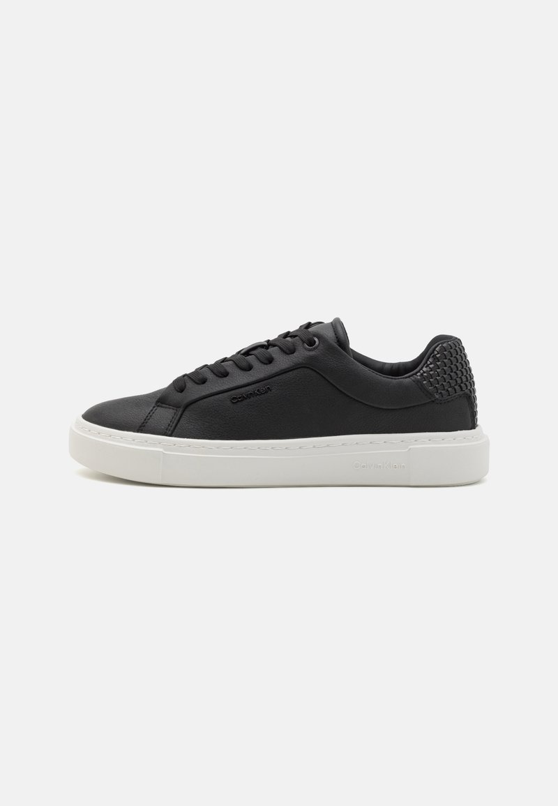 Calvin Klein CUPSOLE LACE UP - Športni copati - black