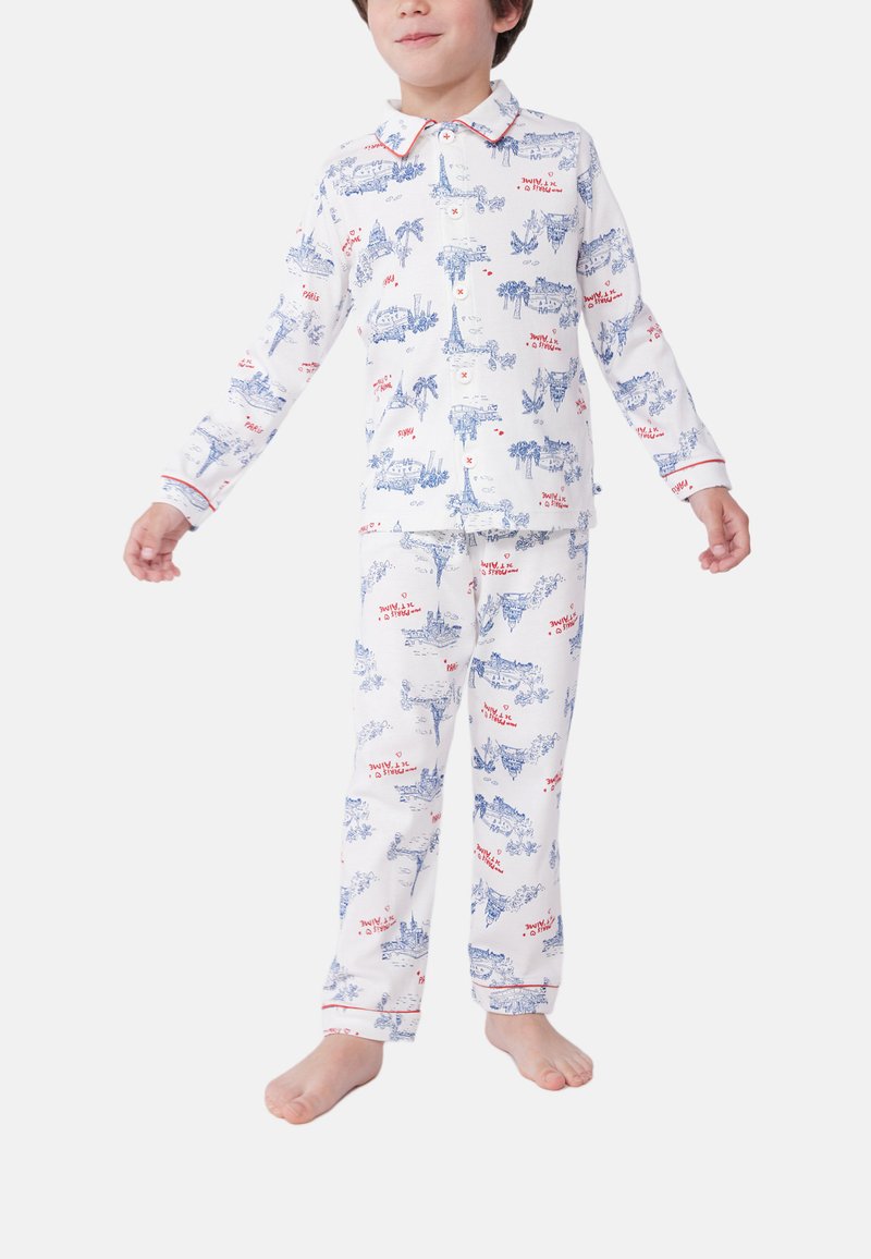 Petit Bateau COTE PARIS - Pyjama - marshmallow/multico
