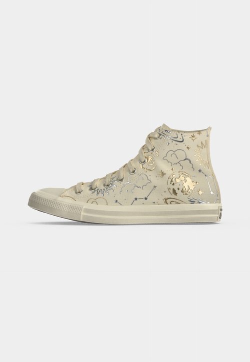 Converse CHUCK TAYLOR ALL STAR - High-top trainers - egret/silver/gold-coloured — photo 2