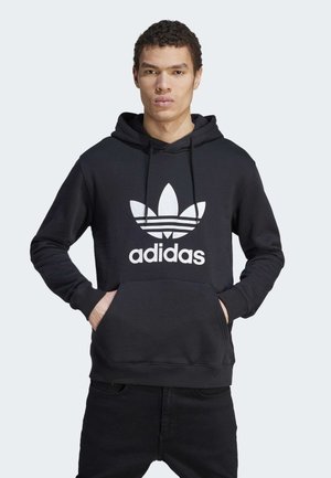 adidas Originals TREFOIL - Športni pulover - black   white