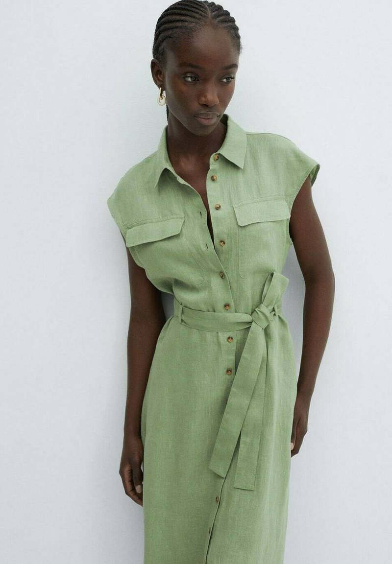 mango green shirt dress Bodycon Strapless Dark Green Satin Short Homecoming Dresses with Appliques  VK082104 – Vickidress main image 0