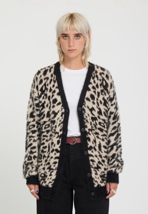 Volcom, CARDIGAN TIGARDI - Gilet - animal print