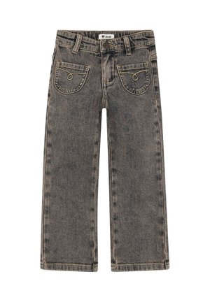 WESTERN CORE VERSTELLBARER BUND - Jeans Straight Leg - sesame