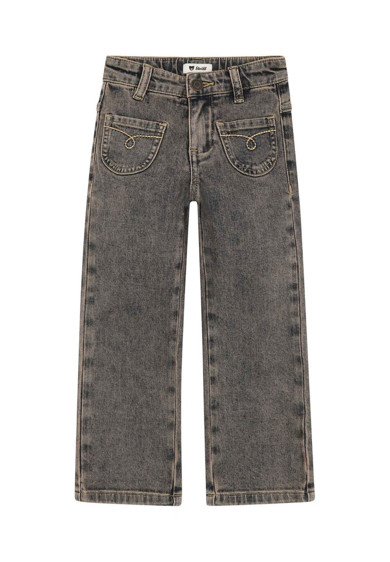 Steiff WESTERN CORE VERSTELLBARER BUND - Džíny Straight Fit - sesame ...