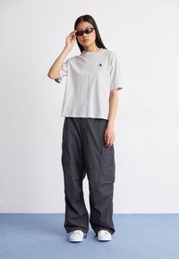 Carhartt WIP NELSON - T-shirts basic - sonic silver