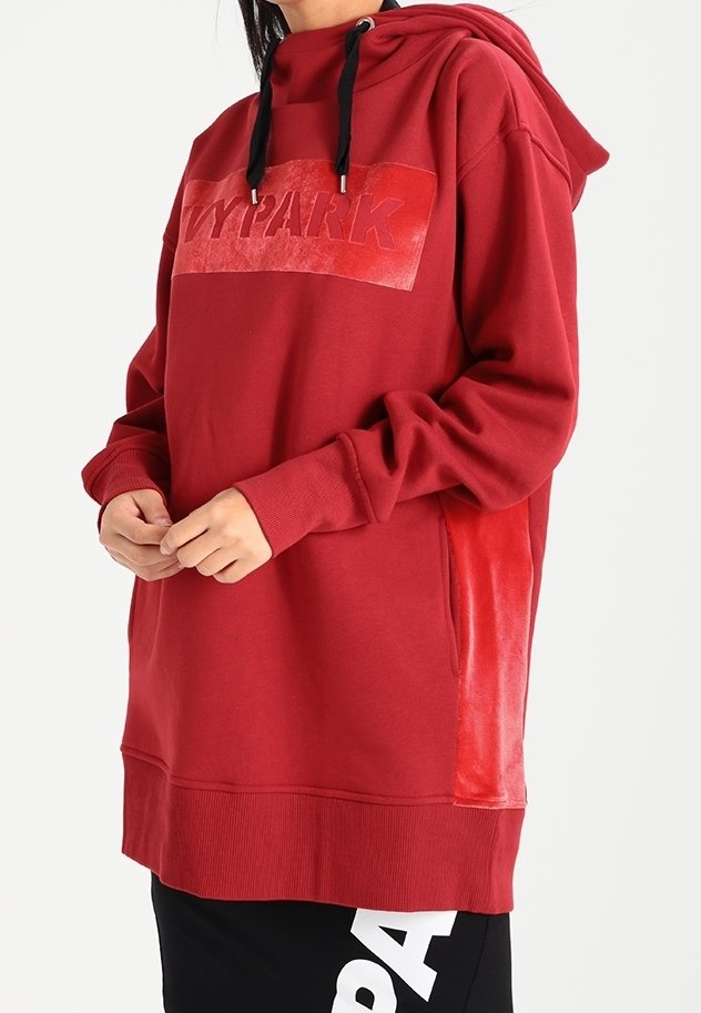 maxi jersey dress Anya-Cowl Neck Maxi Jersey Dress with Cut-Outs in Red – ILA Official main image 1