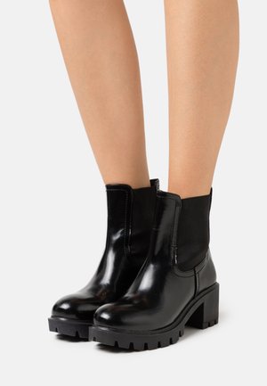 ZANGE - Stivaletti con plateau - noir