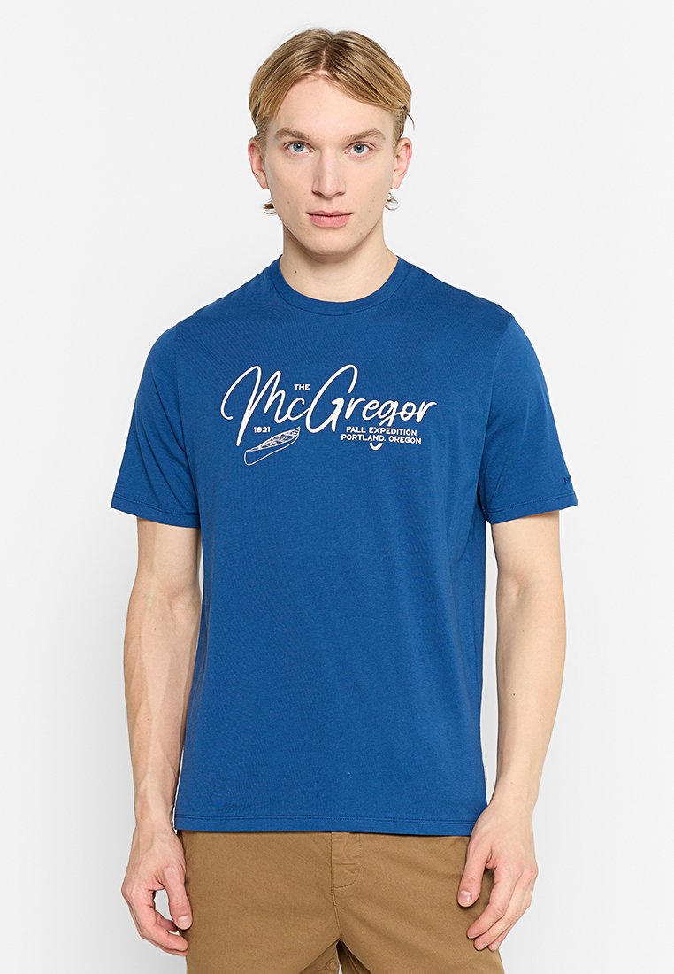 McGregor T-shirt print blauw McGregor T-shirt print blauw