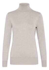 ASTRID ROLL NECK - Pulover - elephant skin melange