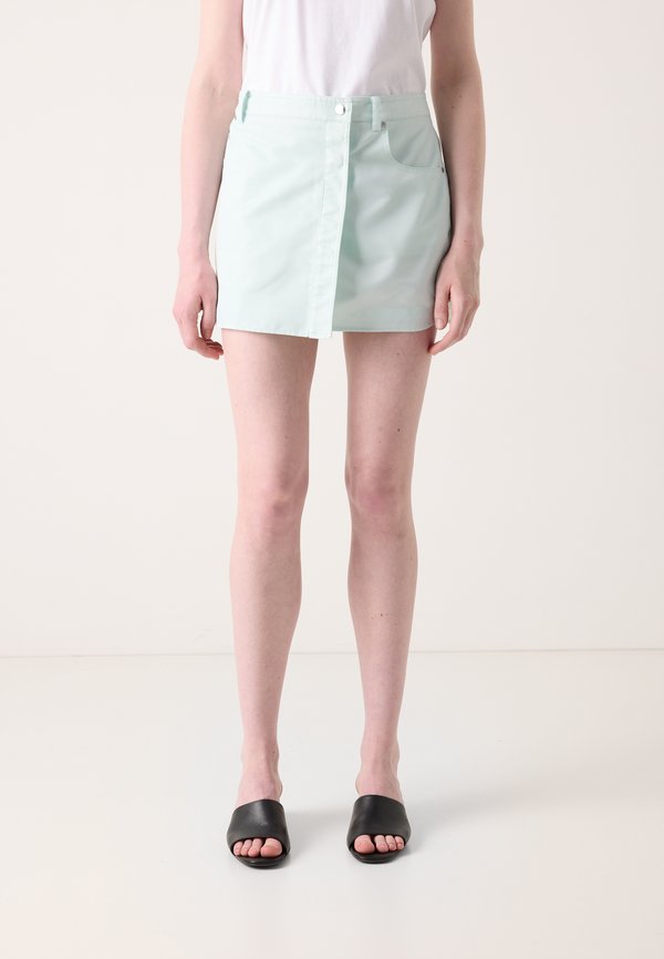 PRIDE WRAP SKIRT - Mini skirt - tropic aqua4