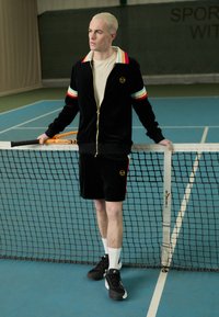 Sergio Tacchini SLICE TRACK JACKET - Veste de survêtement - black