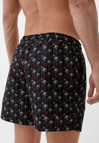 s.Oliver MIT ALLOVER-PRINT - Zwemshorts - navy