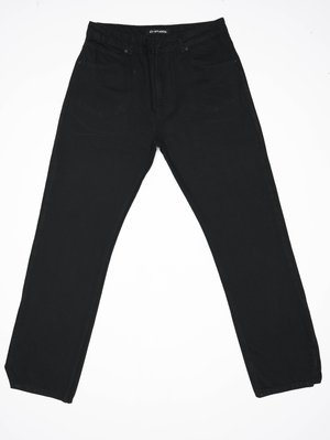 AMARU ANKLE - Jeans Relaxed Fit - black