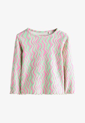 REGULAR FIT - LONG SLEEVE - T-shirt à manches longues - pink green