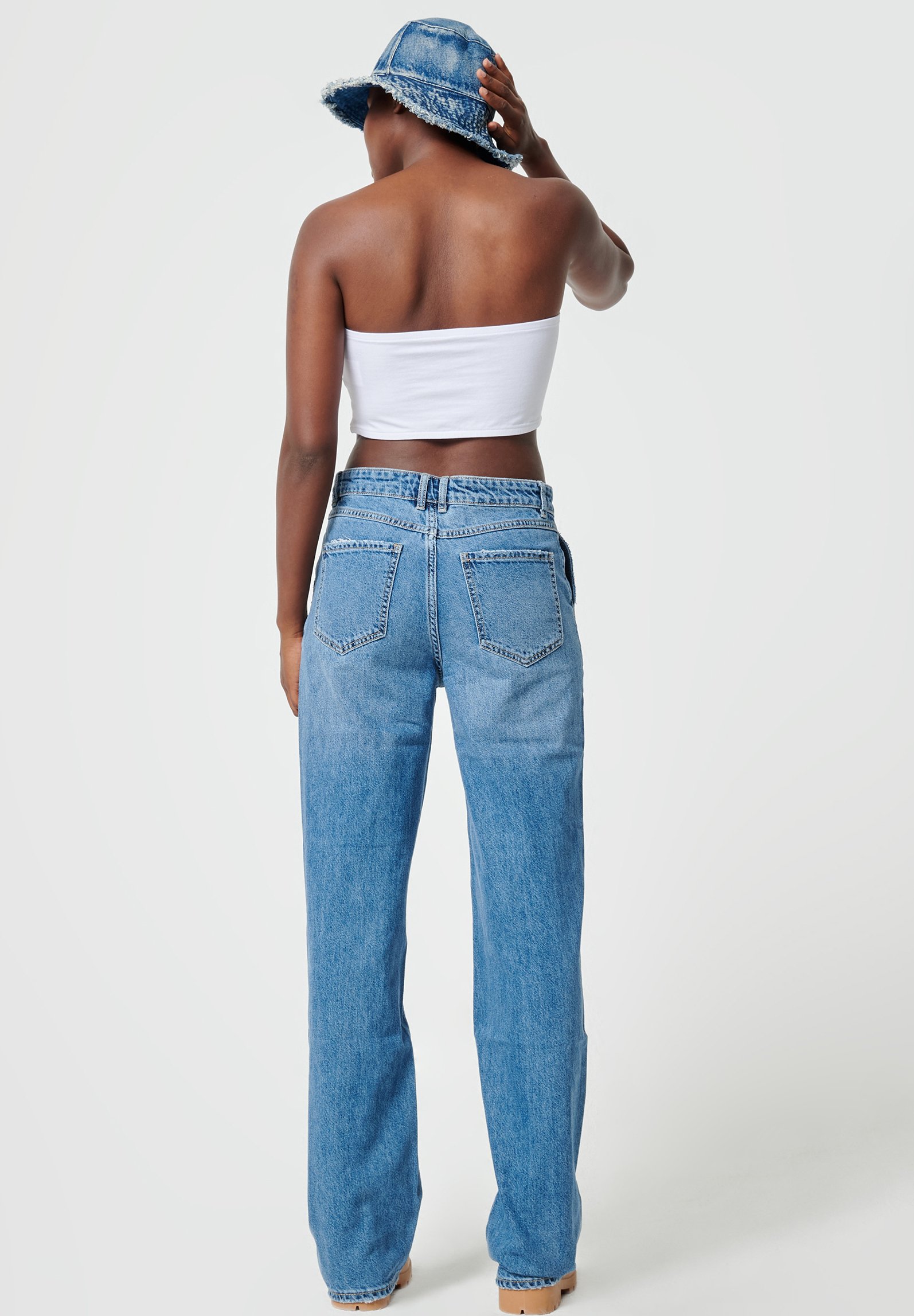 Pimkie STRAIGHT LEG JEANS - MID WAIST 