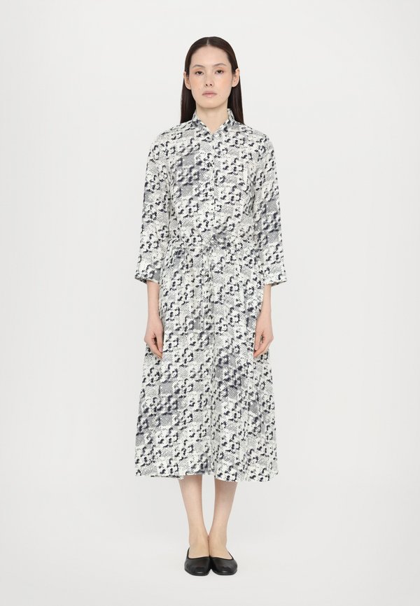 PRINTED DRESS - Freizeitkleid - new ivory