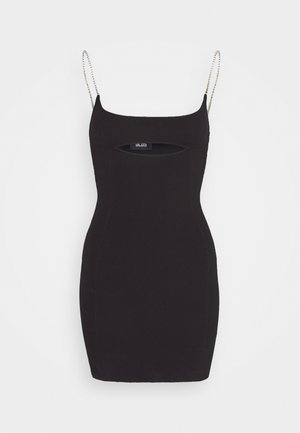 BLING MINI DRESS - Φόρεμα από ζέρσεϊ - black
