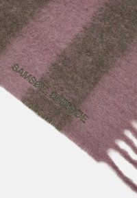 Samsøe Samsøe ALEX UNISEX - Sjal - brown/pink