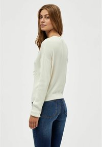 Desires DEGEISHA RIB V-PULLOVER - Pulover - gardenia