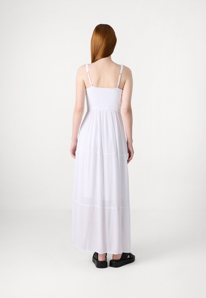 maxi drop waist dress Marisol Drop Waist Gown - Moonstone Motifs Chiffon Dress