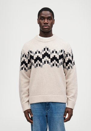 FARIS FAIR ISLE  - Πουλόβερ - moonbeam