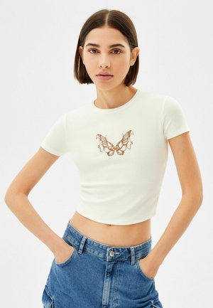 MIT ANIMALPRINT - T-shirt med print - brown